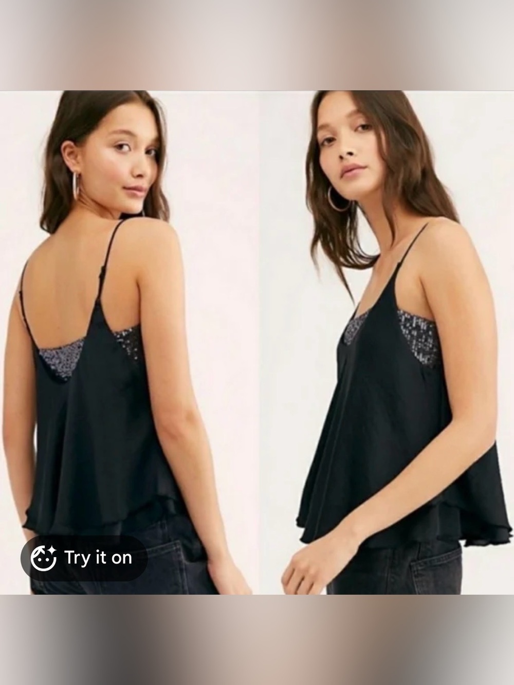 NWT Free People Turn it On Camisole